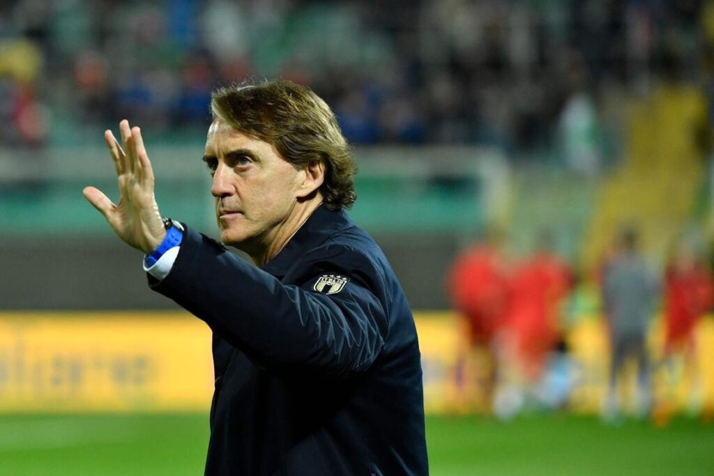 20218世界盃義大利總教練曼奇尼(Roberto Mancini)