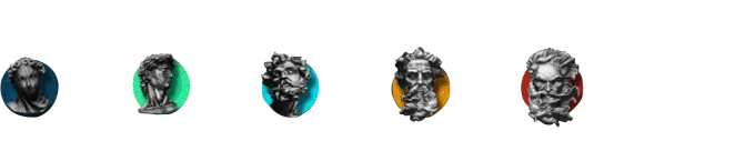 QT電子《重複》「深藍雕像,綠雕像,亮藍雕像,黃雕像,紅雕像」:「深藍雕像,綠雕像,亮藍雕像,黃雕像,紅雕像」以上連線即獲得賠付(根據當前投注所獲得的不同獎金)。/金享娛樂城球小編