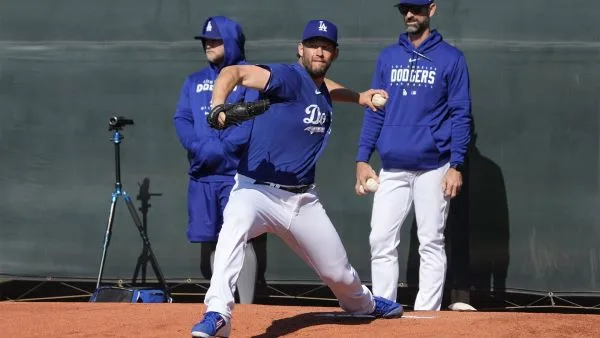 MLB球員Clayton Kershaw(photo:NBA)/金享娛樂城