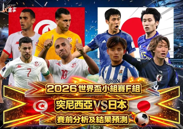 2026小組賽F組
