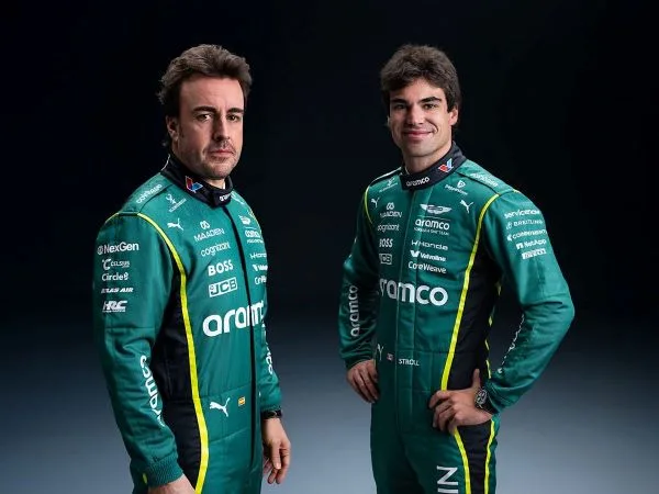 奧斯頓馬丁車手Fernando Alonso、Lance Stroll/金享娛樂城