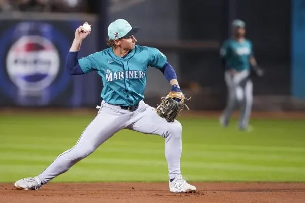 Colt Emerson游擊守備(photo:MLB官網)/金享娛樂城