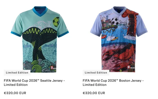 2026世足城市紀念球衣(photo:Football Fans)/金享娛樂城