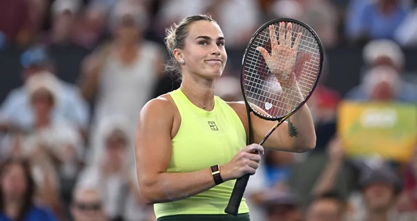Aryna Sabalenka雖然近期被爆冷門但依舊維持排名第一(photo:wtatennis)/金享娛樂城