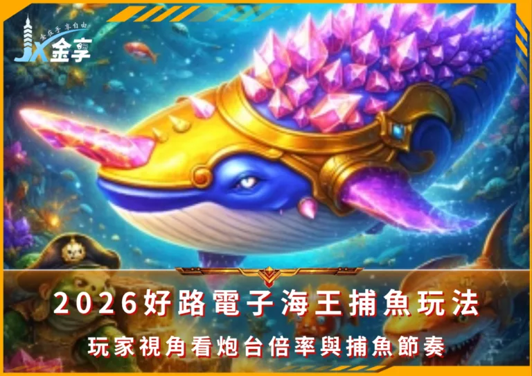 2026好路電子海王捕魚玩法：玩家視角看炮台倍率與捕魚節奏(Photo：好路電子)金享娛樂城