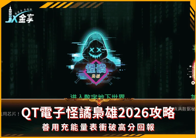 QT電子怪譎梟雄2026攻略：善用充能量表衝破高分回報(photo：qtslots)金享娛樂城