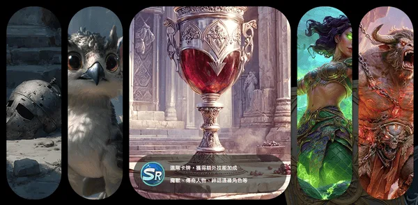 AFA Mythos卡牌有分為不同的稀有度和物件(photo:afagaming)金享娛樂城