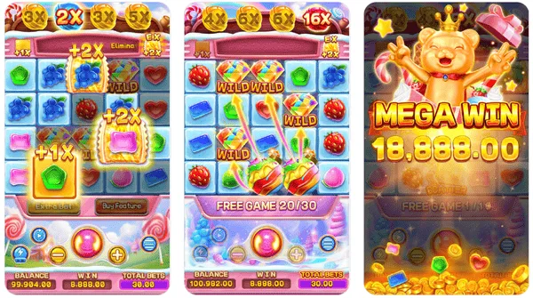 蜜糖爆擊2代有設計比較明顯的加押功能提升玩家操作感(photo:fachaigaming)金享娛樂城